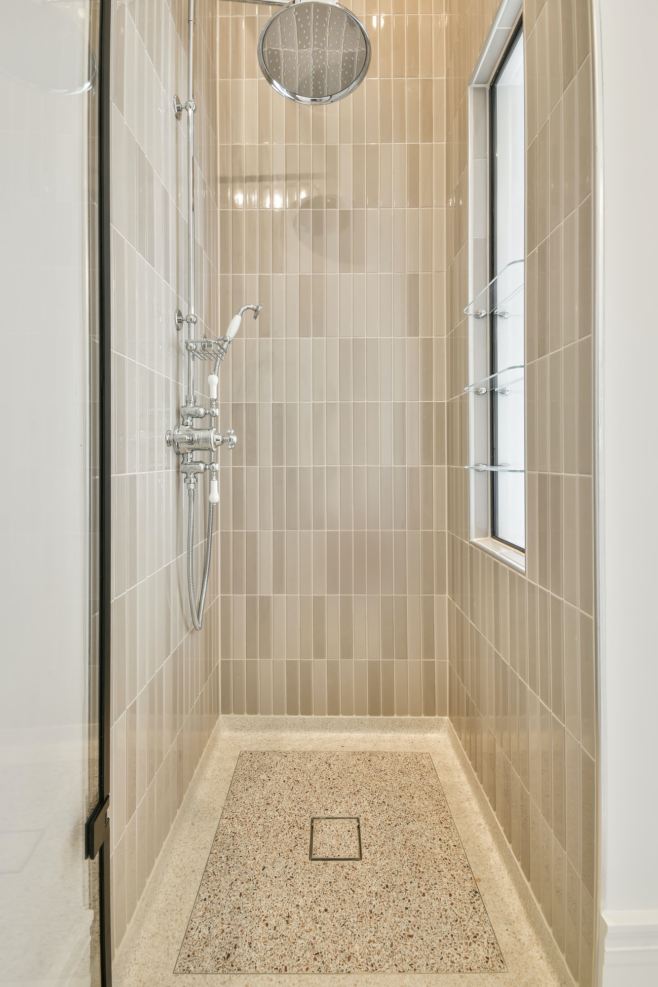 Shower door installation service by AMAYA FLOORING LLC
